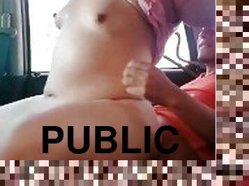 public, amatori, milf, masina, cur-butt