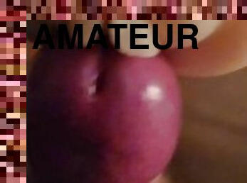 masturbation, chatte-pussy, amateur, ejaculation-sur-le-corps, jouet, branlette, point-de-vue, ejaculation, solo