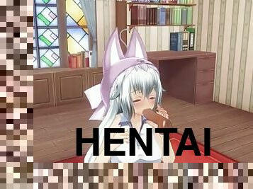 amador, chupanços, pénis-grande, penetração-de-braço, anime, fantasia, hentai, irmã, 3d, pénis