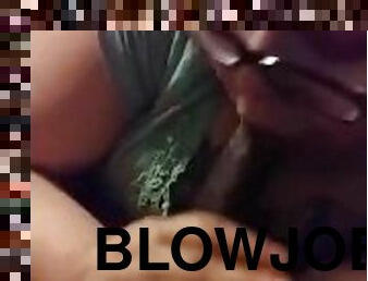 Giving my homie boi a blowjob