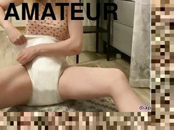 mastürbasyon-masturbation, amatör, sevimli, fetiş, tek-kişilik, islak, esmer-kadın