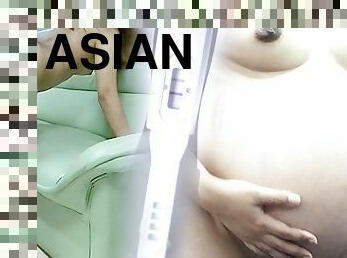 asian, mengandung, amateur, peju, kompilasi, creampie, merangkap, realiti