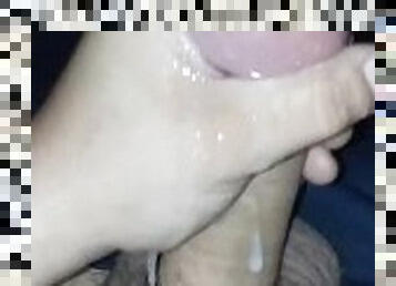 Letting myself cum after edging all night