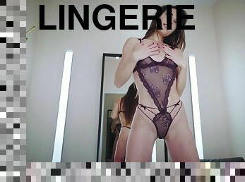 masturbation, lingerie, solo