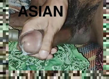 asiatique, masturbation, amateur, ejaculation-sur-le-corps, énorme-bite, ados, indien, sale, bite