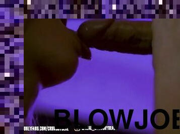 Hot closeup blowjob from favourite porn model