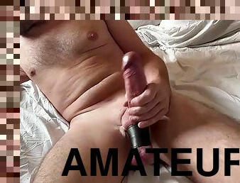 masturbation, amateur, gay, britannique, fétiche, solo, boules, cuir