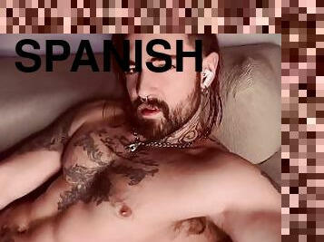 Sexy spanish model masturbates on the couch POV 4k ( Full clip on my OF )