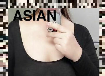 asiático, tetas-grandes, pezones, orgasmo, babes, mamada, japonés, masaje, negra, cachonda
