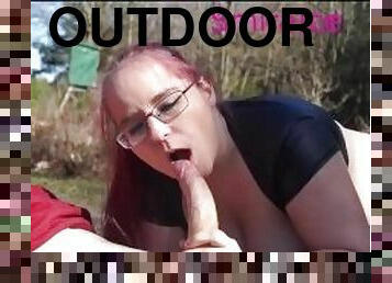 Outdoor Publick Wetlook Bj from German Porn Teen Smiraice
