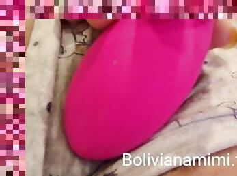 masturbação, orgasmo, cona-pussy, esguincho, amador, brinquedo, latina, sozinho