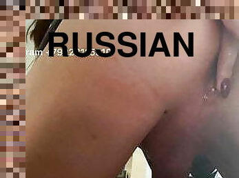 masturbation, russe, transsexuelle, amateur, ados, ladyboy, secousses, belle, solo