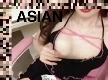 asyalı, mastürbasyon-masturbation, travesti, transeksüel, birdenbire, tayca, tek-kişilik, filipinli