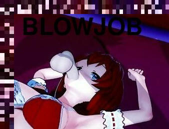 Rias Gremory TITJOB and BLOWJOB DxD(3D Hentai)