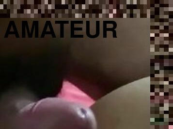 cul, orgasme, amateur, énorme-bite, bite