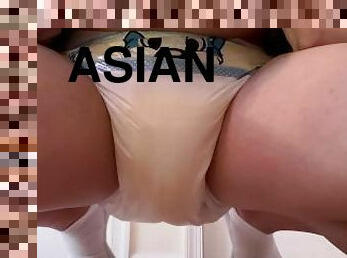 asiatisk, masturbation, amatör, tonåring, bdsm, fetisch, ensam, bondage, vått