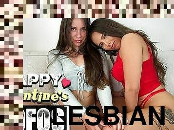 MOFOS - Hottest Valentine’s Day Scenes Of Lesbians Making Out In A Very Passionate Way