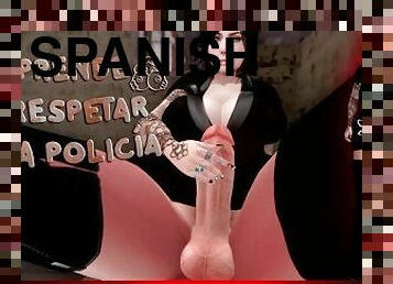 armada, tetas-grandes, transexual, anal, mamada, español, policía-police, morena