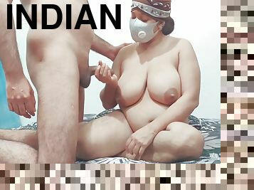 Indian Muslim Hijab Girl Blowing Boyfriend’s Dick