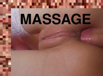 amatör, anal, tonåring, massage, creampie, fingerknull, första-gången, sprut, tight, oskuld