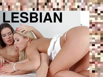 Christen Courtney - Two Beautiful Lesbians And Bridgitte Go