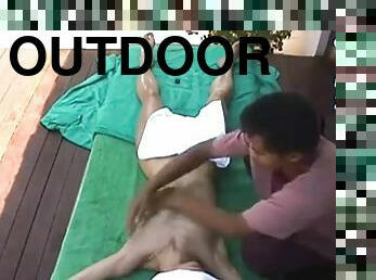 Outdoor massage