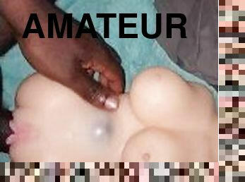 masturbation, amatör, anal, leksak, ensam