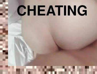 CHEATING: My wife reads in living room, I fuck teen in bedroom (German) - SEX-FREUNDSCHAFTEN