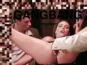 Angelica Sin - gets gangbanged in a bar.