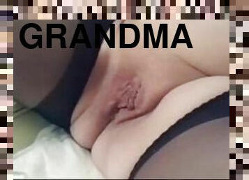 cul, gros-nichons, grand-mère, masturbation, vieux, orgasme, amateur, granny, jouet, allemand