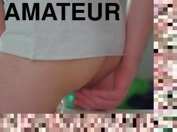 amateur, anal, juguete, gay, europeo, euro, webcam, a-solas, realidad