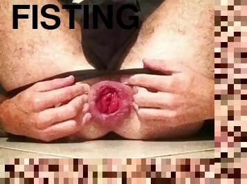 ekstrem, fisting, udendørs, offentlig, anal, bøsse, knepning-fucking, ridning, dildo, fetish