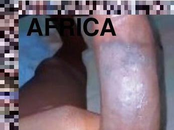 African Boy masturbation