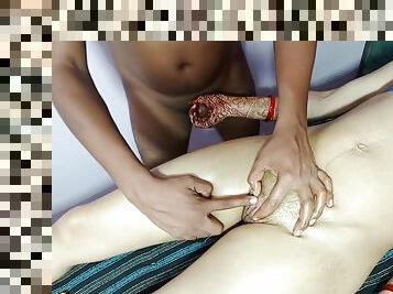 isteri, amatir, handjob-seks-dengan-tangan-wanita-pada-penis-laki-laki, pijat, hindu