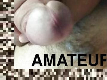 masturbation, amatör, sprut, ensam, kuk