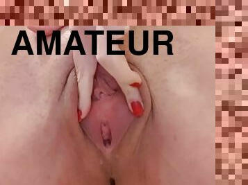 cul, gros-nichons, masturbation, orgasme, pisser, chatte-pussy, giclée, amateur, seins, humide