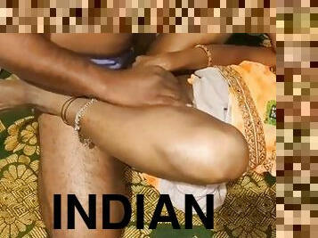 naine, kodus-tehtud, indian, paar