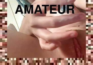 masturbation, chatte-pussy, amateur, ados, salope, serrée, humide