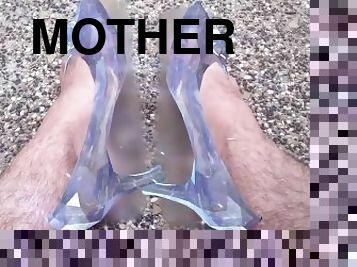 gay, pés, mãe-mother, fetiche, sozinho