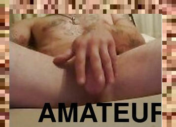 masturbation, amateur, énorme-bite, fétiche, solo, fumer, bite, taquinerie