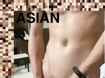 Hot Asian Guy, Fast Handjob