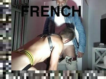 french slut creampied in jockstrap bareback by daddy master huge cock for crunchboy