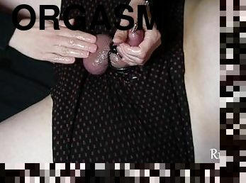 orgasme, amateur, branlette, bdsm, ejaculation, sperme, boules, femme-dominatrice, insertion