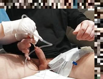 inserting a catheter from my home nurse