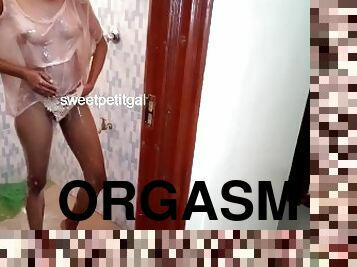 bañando, pezones, orgasmo, coño-pussy, colegiala-schoolgirl, negra, bragas, universidad, dulce, consolador