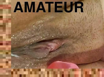 cul, masturbation, orgasme, chatte-pussy, giclée, amateur, babes, jouet, latina, solo