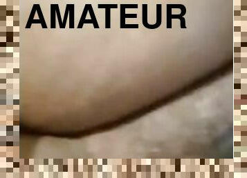 chatte-pussy, giclée, amateur, ébène, milf, ejaculation-interne, doigtage, point-de-vue, serrée, solo