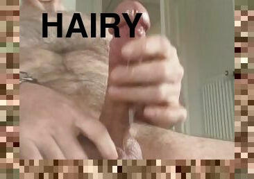 Jerking off a perfect cock to huge climax