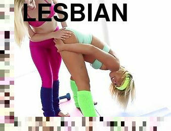 lesbisk, fingering, træningscenter