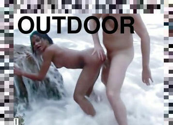 Exotic Porn Movie Outdoor Check Show With Terry Kemaco